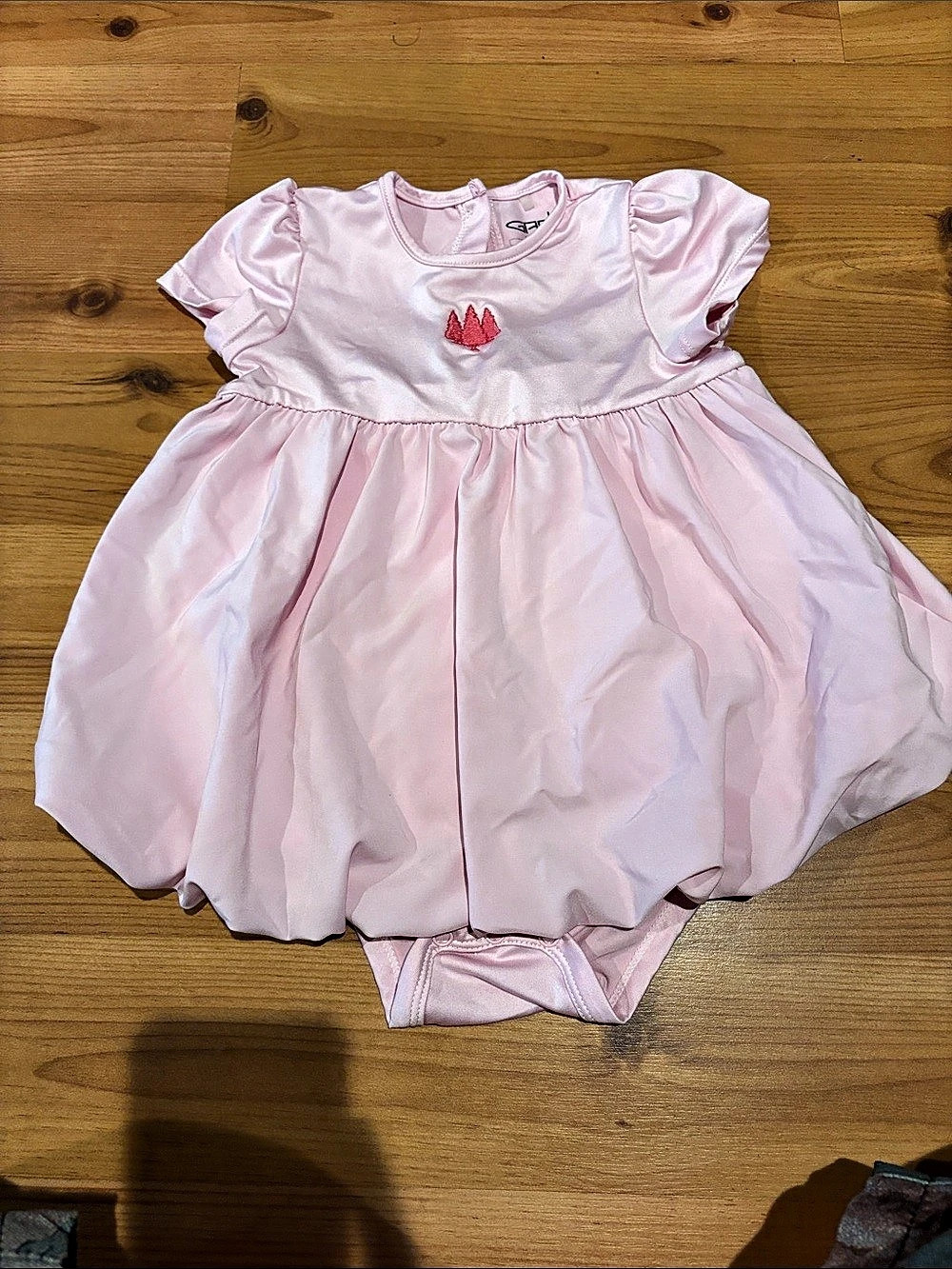 Garb Inc. Pink Baby 18M Dress/Romper Like New